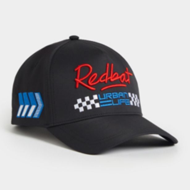 Redbat motorsport aframe black cap offer at Sportscene