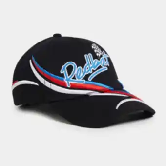 Sportscene Redbat motorsport twill black cap offer