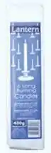 Africa Cash and Carry Candles White Lantern 137447 offer
