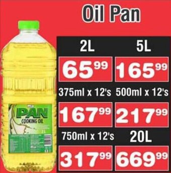 Advance Cash n Carry Pan Cooking Oil 2L offer