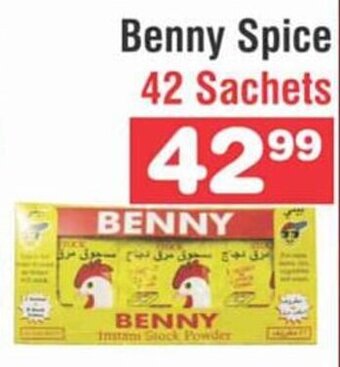 Advance Cash n Carry Benny Spice 42 sachets offer