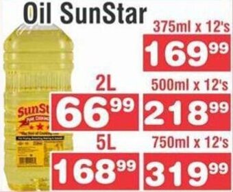 SunStar Cooking Oil 2L