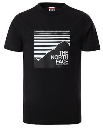 The north face youth block t-shirt