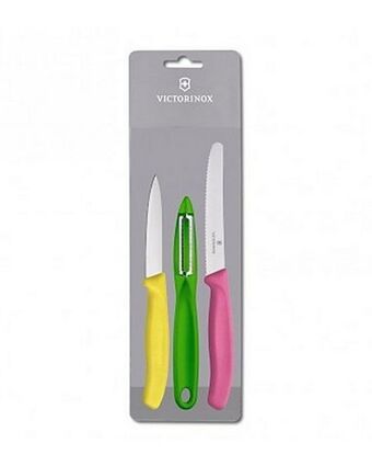 Victorinox classic zest 3pc paring kitchen knife set