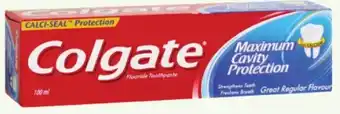 Africa Cash and Carry Colgate Toothpaste Orig Only 38007 offer