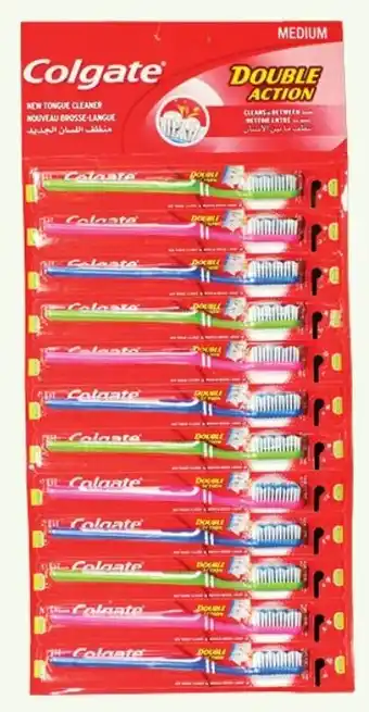 Africa Cash and Carry Colgate T/Brush D/Action Card 104851 offer