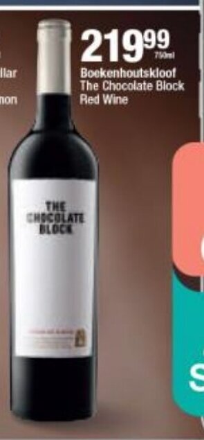 Chocolate block store wine price