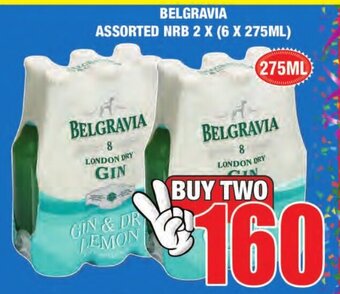 Boxer Liquors Belgravia Assorted NRB 2 x (6x275ml) offer