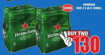 Boxer Liquors Heineken NRB 2 x (6x330ml) offer