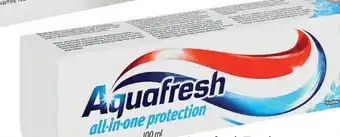 Africa Cash and Carry Aquafresh Toothpaste Fresh & Minty 25112 offer