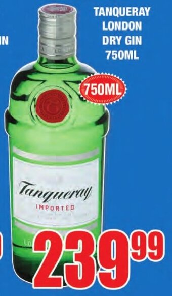 Boxer Liquors Tanqueray London Dry Gin 750ml offer