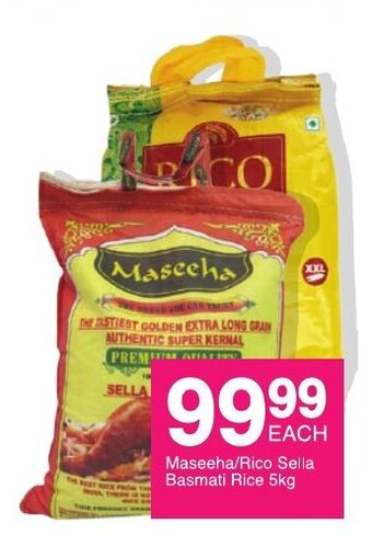 Maseeha/Rico Sella Basmati Rice 5kg