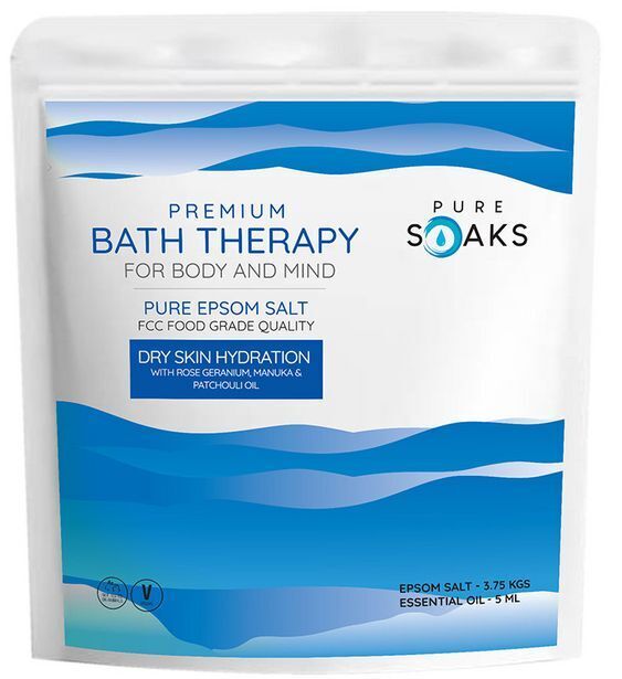 Pure soak bath therapy salts dry skin hydra... offer at Faithful to