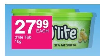 Save D'Lite Tub 1kg offer