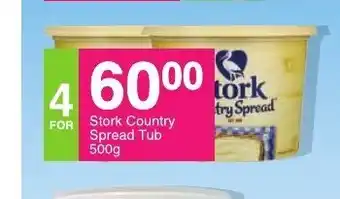Save Stork Country Spread Tub 500g offer