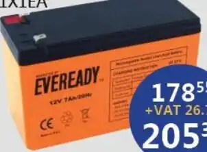 Africa Cash and Carry Eveready 12V 7Ah Battery 147882 offer
