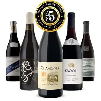 The mosaic top 5 pinot noir 2022