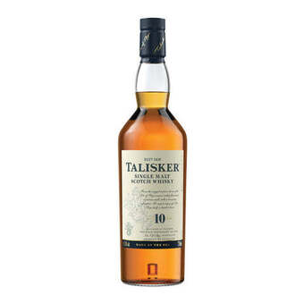 Talisker 10 year old single malt whisky 750ml