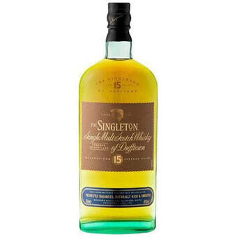 The singleton of dufftown 15 year old 750ml