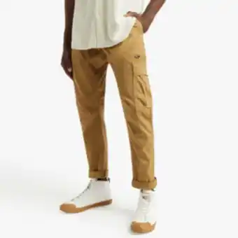 Markham Rj camel uncuffed utility pants offer