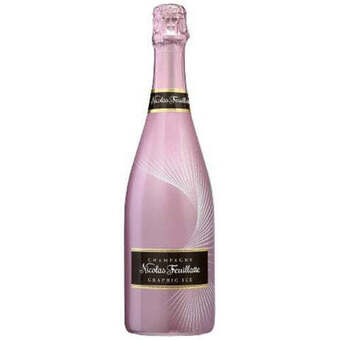 Nicolas feuillatte graphic ice rose nv 750ml