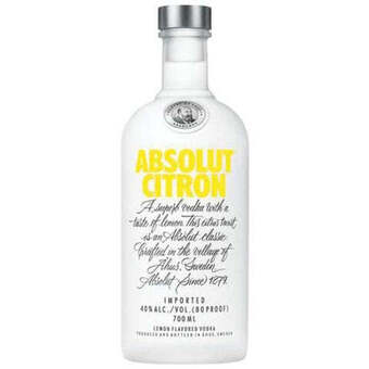 Absolut vodka citron 750ml