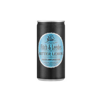 Fitch & leedes bitter lemon can 200ml