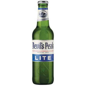 Norman Goodfellows Devils peak lite lager 330ml offer