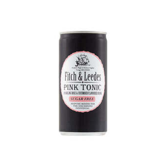 Norman Goodfellows Fitch & leedes pink tonic sugar free can 200ml offer