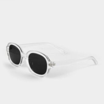 Markham Mkm clear crystal oval sunglasses offer