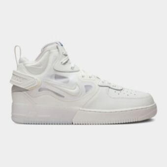 Sportscene Nike men's air force 1 mid react white sneaker offer