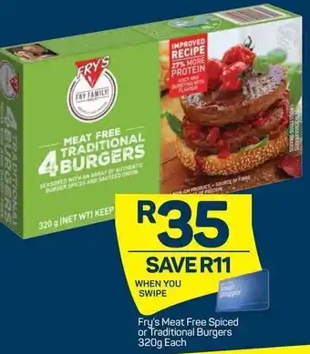 Pick n Pay Fry's Meat Free Spiced 320g offer
