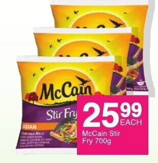 Save McCain Stir Fry 700g offer