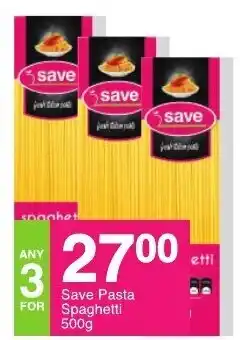 Save Save Pasta Spaghetti 500g offer