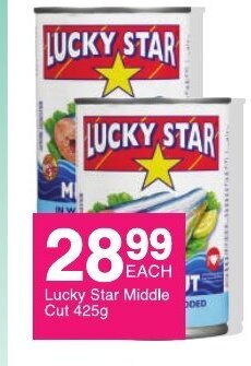 Save Lucky Star Middle Cut 425g offer