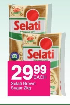 Save Selati Brown Sugar 2kg offer