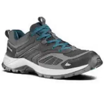 Decathlon Men’s mountain hiking shoes mh100, black offer