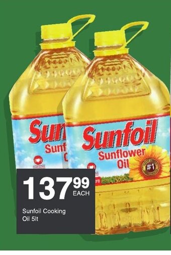 Save Sunfoil Cooking Oil 5lt offer