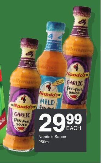 Save Nando's Sauce 250ml offer