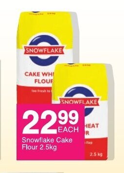 Save Snowflake Cake Flour 2.5kg offer