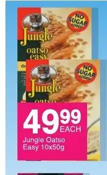 Save Jungle Oatso Easy 10x50g offer