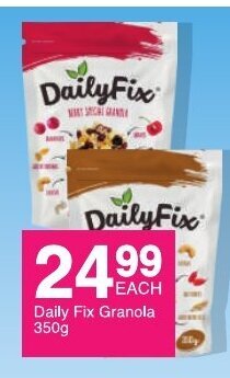 Save Daily Fix Granola 350g offer