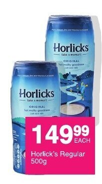 Save Horlick's Regular 500g offer