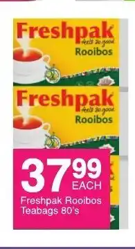 Save Freshpak Rooibos 80's offer