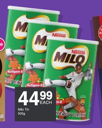 Save Milo Tin 500g offer