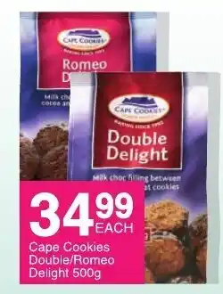 Save Cape Cookies Double/Romeo Delight 500g offer