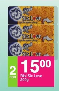 Save Risi Six Love 200g offer