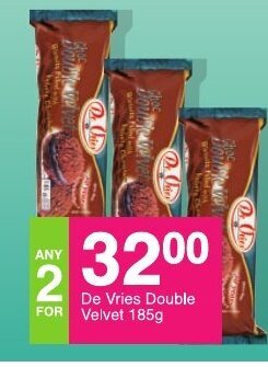De Vries Double Velvet 185g