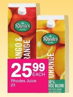 Save Rhodes Juice 2lt offer