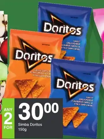 Save Simba Doritos 150g offer